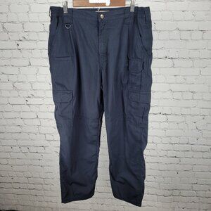 5.11 Tactical Navy Utility Cargo Pockets Workwear Pants Size 38 (36x30)